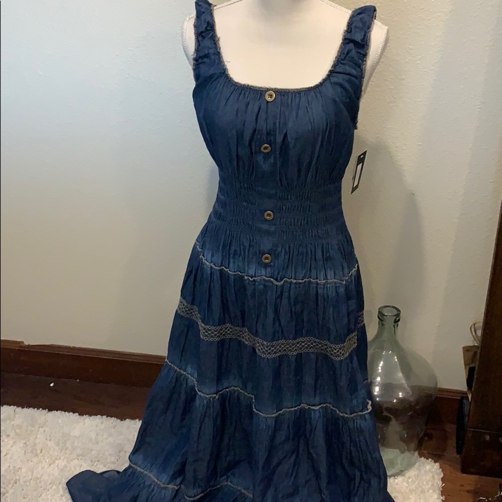 Blue jean dress